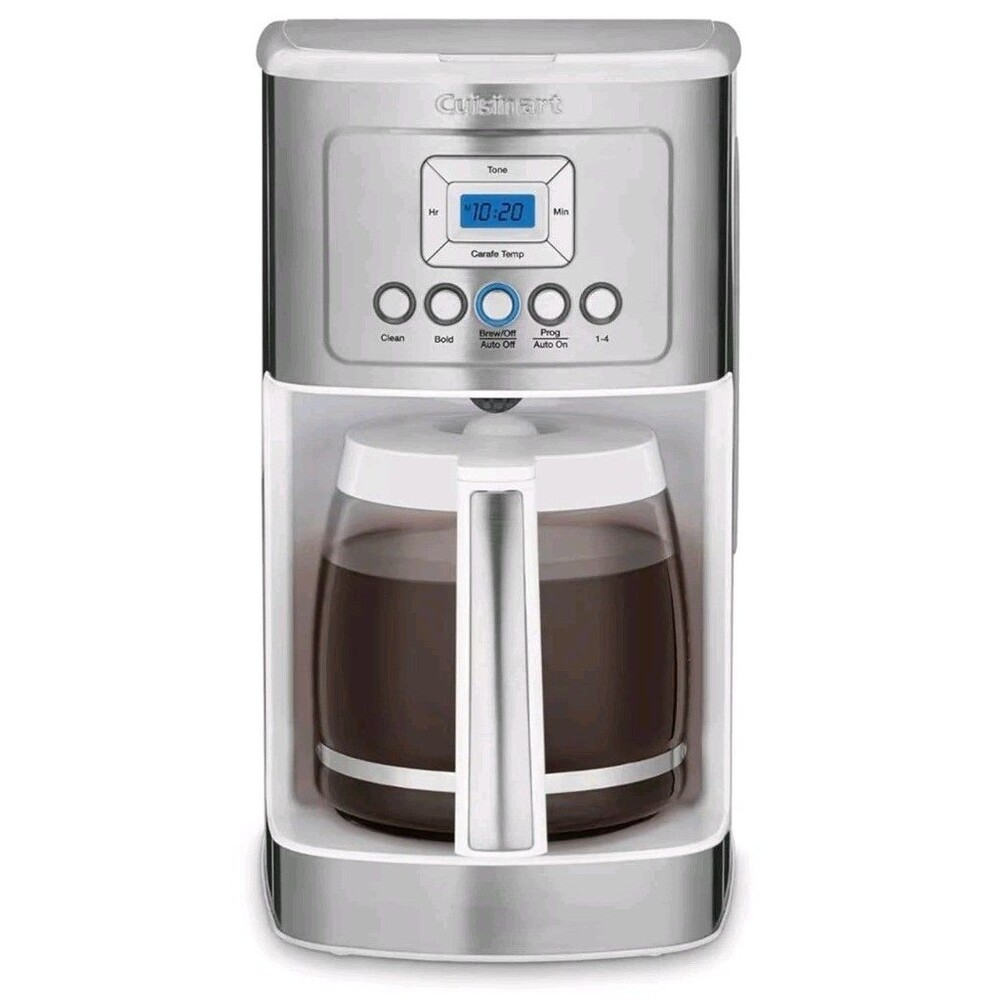 Cuisinart 14 Cup Coffee Maker Programmable PerfecTemp Glasscraft...